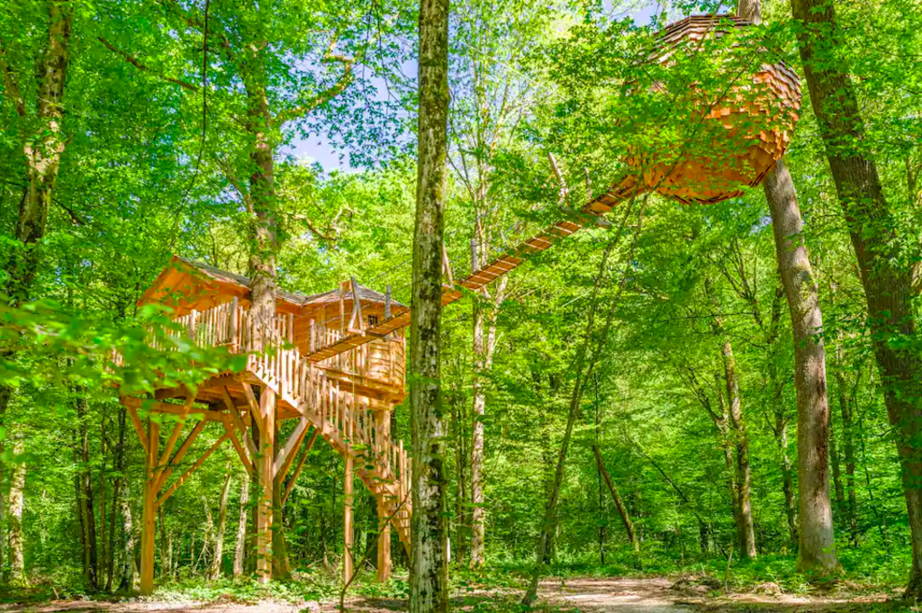 Cabane Lov'nid SPA Affût airbnb france